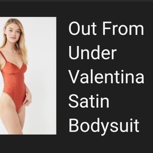 Urban Outfitters Satin Bodysuit